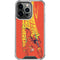 DC Comics The Flash Classic Art Running Pose iPhone 14 Pro Clear Case